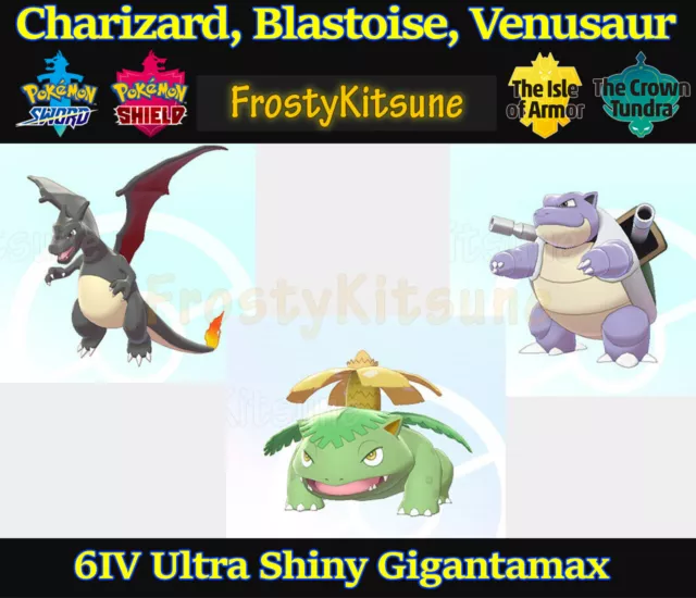 6IV Ultra Shiny Gengar Gigantamax Square Shiny Pokemon Sword & Shield