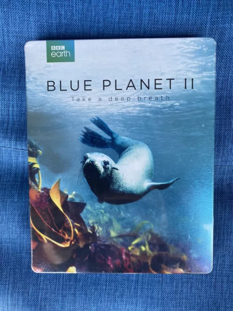 BLUE PLANET II 2 4K Ultra HD Blu-ray STEELBOOK David Attenborough BBC Earth NEW