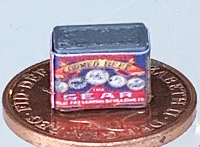 Melody Jane Puppenhaus-Zubehör – Leerer Goldfisch-Glas Im Maßstab 1:12 (20x20 Mm), Miniatur-Deko Für Puppenhäuser