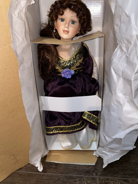 Heritage Signature Collection Folklore Legends Porcelain Doll. Juliet With COA.