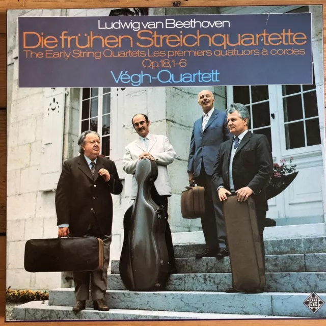 SPA 25128-T/1-3 Beethoven frühe Streichquartette / Vegh Quartett 3 LP Box Set