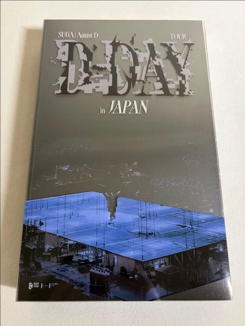 SUGA AGUST D TOUR D-DAY in JAPAN 2-Blu-ray Limited Edition BTS EUR