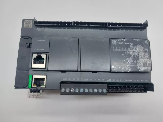 Schneider Electric Modicon M221 Tm221Ce40R  Relay Out