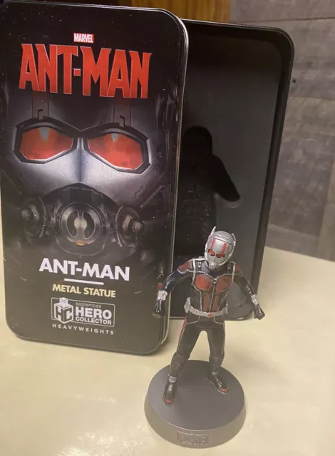 Eaglemoss Hero Collector Heavyweights - Marvel Ant-Man Metal Statue in Steel Box