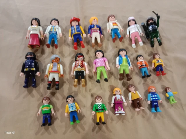 Lot De Personnages Playmobil - Occasion - Voir Photos Pour Détails