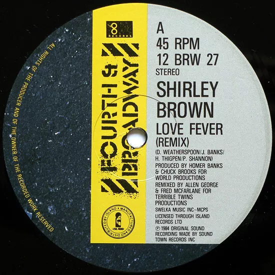 Shirley Brown - Love Fever - Used Vinyl Record 12 - G7435z