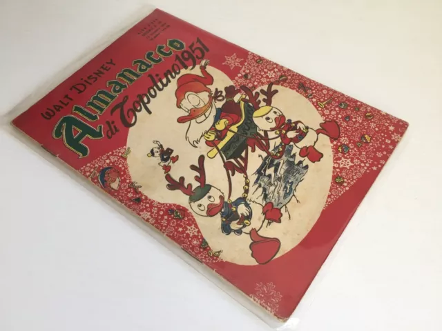 Albi D’oro N. 241 Almanacco Di Topolino 1951 Albo Originale Mondadori 1950 1^ Ed