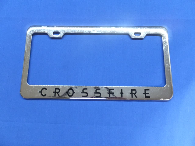 Cromo Targa Piastra Telaio Per Crossfire