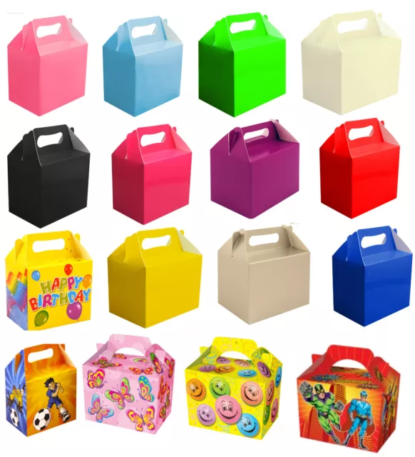 Childrens Kids Party Lunch Boxes Takeaway Boxes Birthday Wedding Food  Meal Boxs