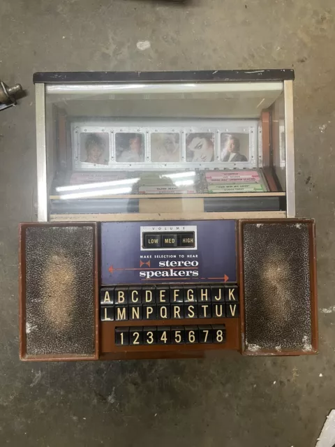 Seeburg SC1 Jukebox Wallbox - Untested - For Parts and Repair