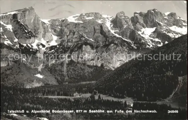11614929 St Ilgen Steiermark Alpenhotel Bodenbauer mit Hochschwab Sankt Ilgen