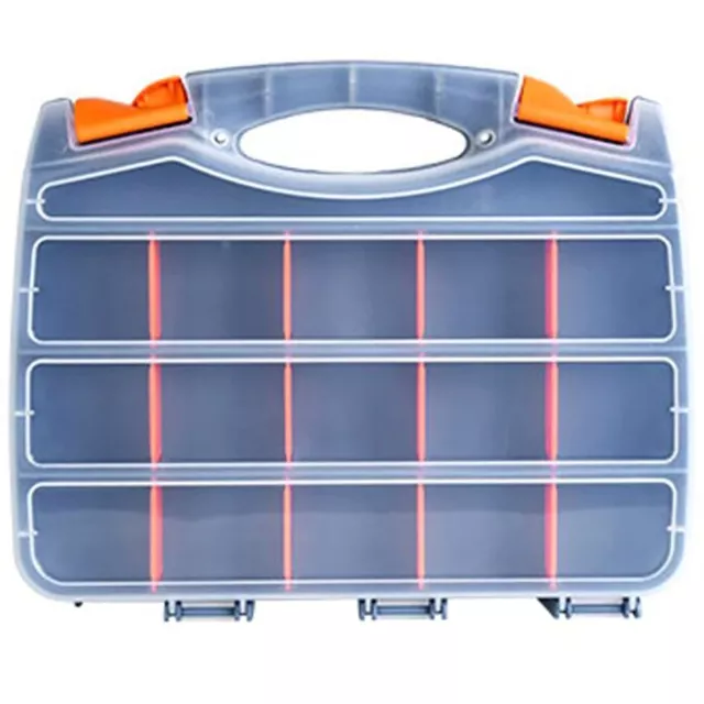 30 Compartment Single-Sided Storage Bag With Impact-Resistant Polymer Removable