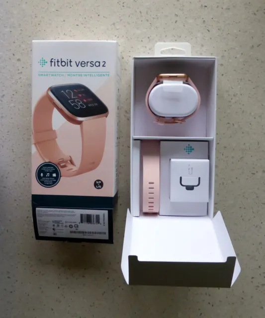 Fitbit Versa 2 Fitness Tracker Smart Watch - PINK