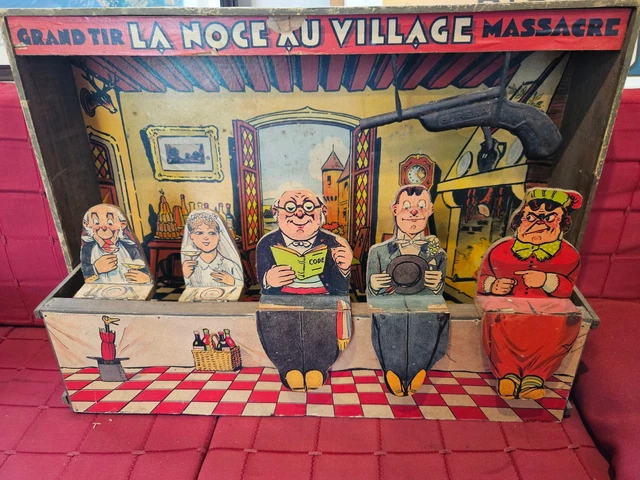 Ancien Jeu Ba Ta Clan Jouet De Table Japonisant Au Chinois Toy Atlas 1924