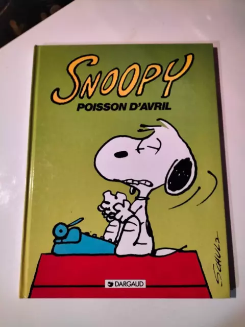 Bd Reedition Snoopy T 18 Poisson D Avril Par Schulz (U366)