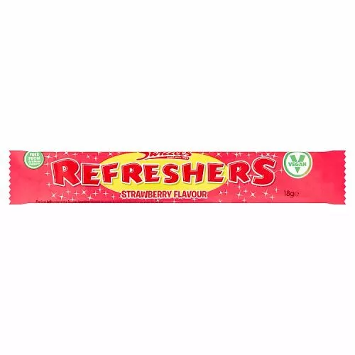 Swizzels Matlow Giant Refreshers Strawberry Flavour 60 bars