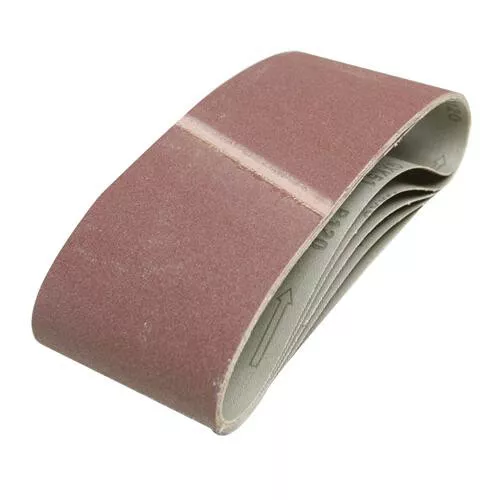 QTY 5 Sanding Belts 100mm x 610mm 60 Grit For Belt Sanders