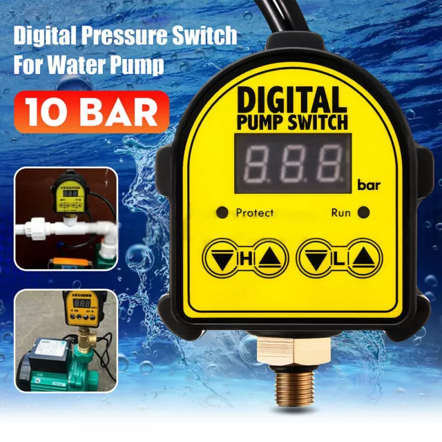 Digital pump control pump switch pressure switch on/off 0-10Bar 220V AC