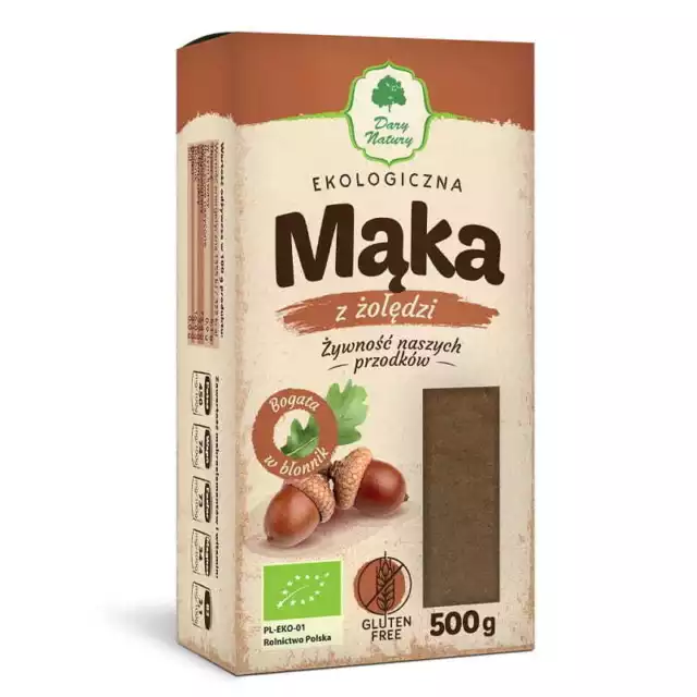 Farina di ghianda senza glutine BIO 500 g - REGALI DELLA NATURA
