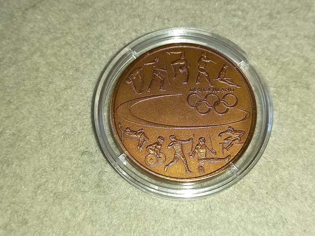 DEUTSCHLAND MEDAILLE Pierre de Coubertin Olympic Games Athens 1896