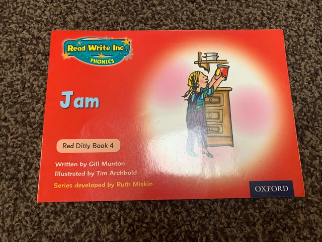 OXFORD READ WRITE INC PHONICS. Jam. Red Ditty Book 4. Ruth Miskin. EUR ...