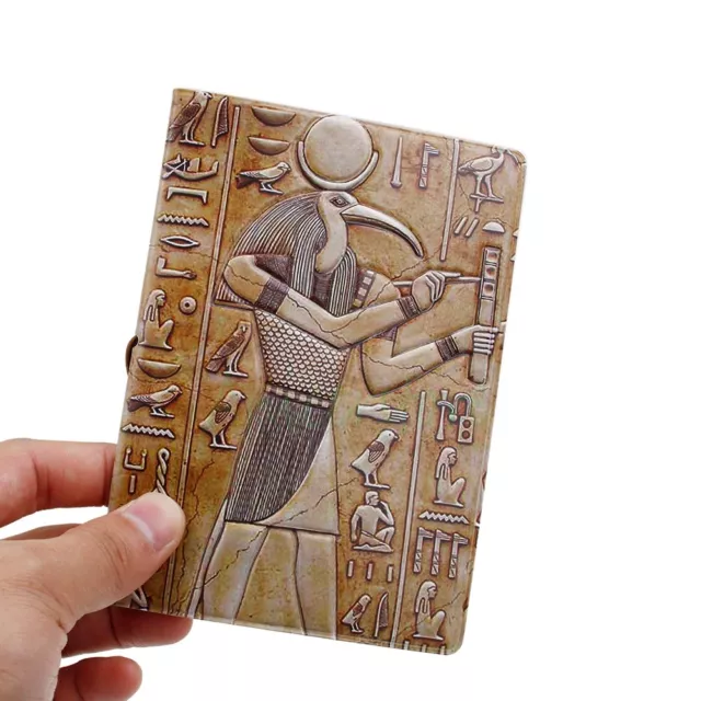 Ancient Egypt 3D Passport Holder Protect Cover Trip ID Card Document Case
