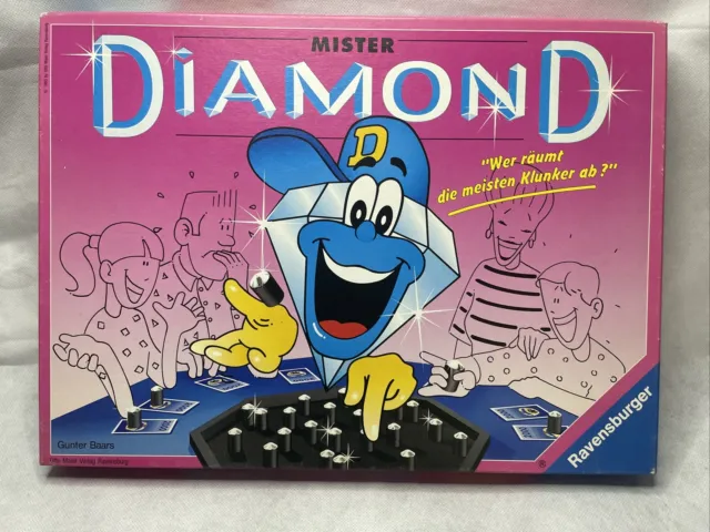 Ravensburger Spiel Mister Diamond 1993 Geprüft