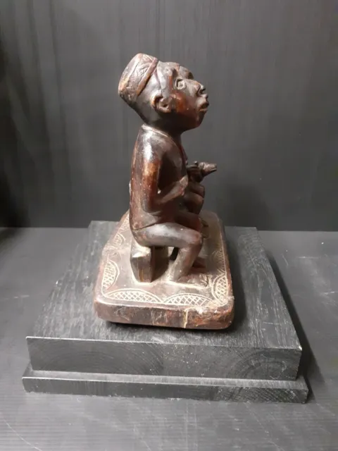 Statue  Bacongo Congo Rdc Zaïre Art Tribal Africain Ancien Statuette Africaine 3