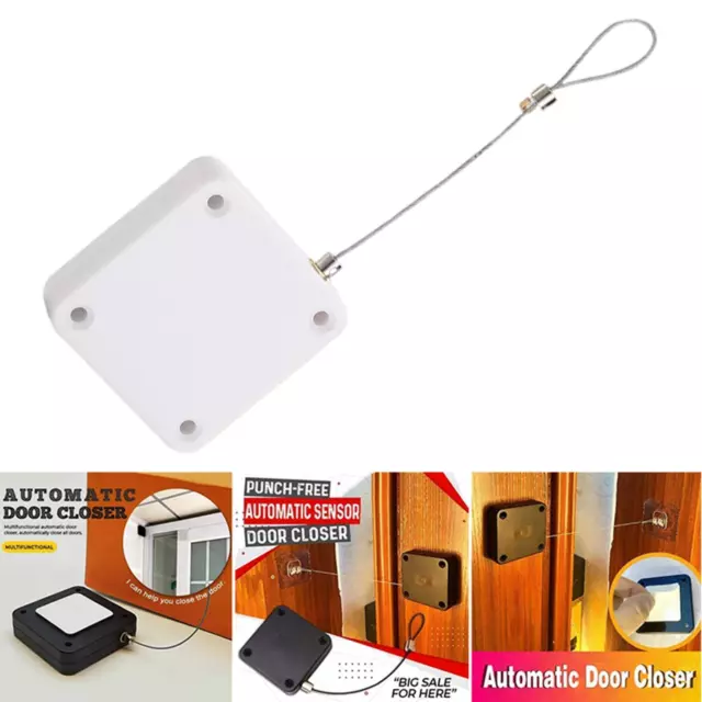 Portable Automatic Door Closer Automatically for Home Office Doors Internal