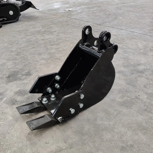 200mm Narrow Bucket: TYPHON Attachment for Mini Excavators