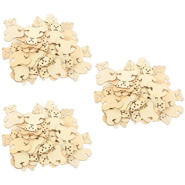 72 Stk  Scrapbooking unbemalt Graffiti-Chips für diy home  malen basteln