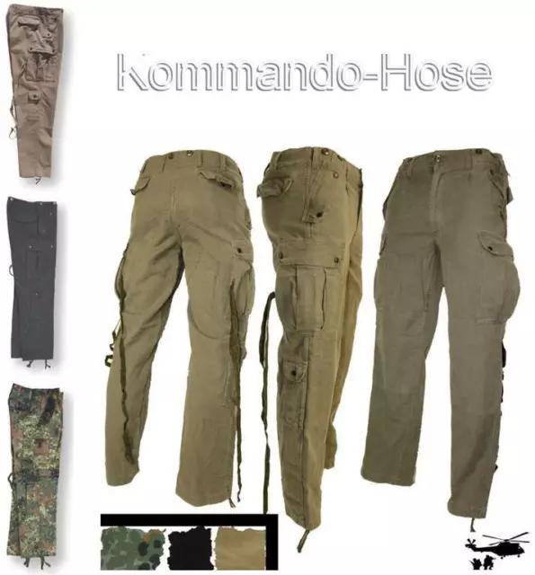 Original Kommando Hose Leo Köhler Einsatzhose BW Feldhose Kampfhose KSK SEK GSG9