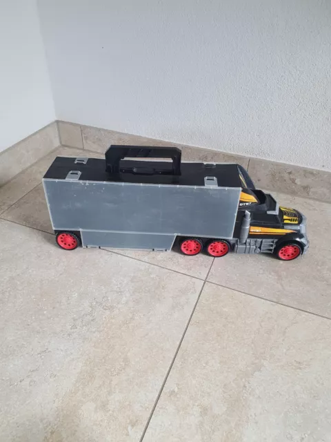 Dickie Toys Truck Carry Case Aufbewahrung Store Transporter Autos