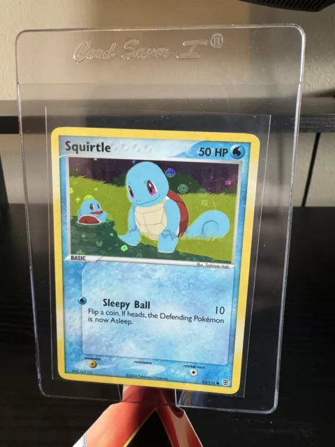 Squirtle 82/112 FireRed & LeafGreen HOLO LP Pokemon TCG