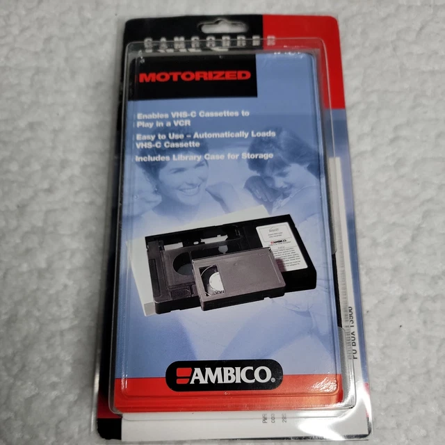 AMBICO VHSC TO VHS Converter V0731 Motorized Camcorder Cassette Tape