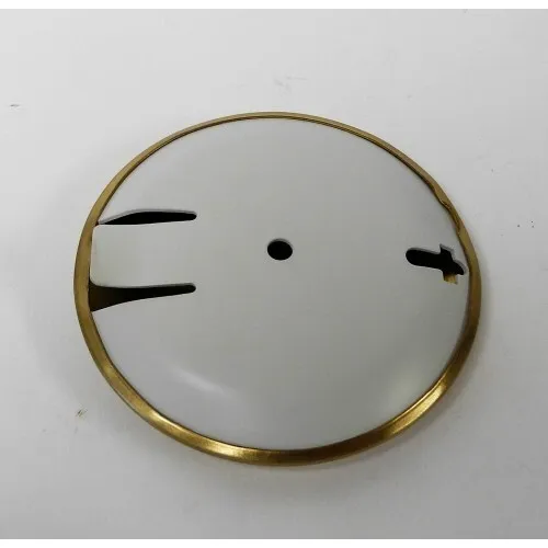 Long Case Replacement Pendulum Bob Polished Brass Face Ø80mm Clocks - CP271 2