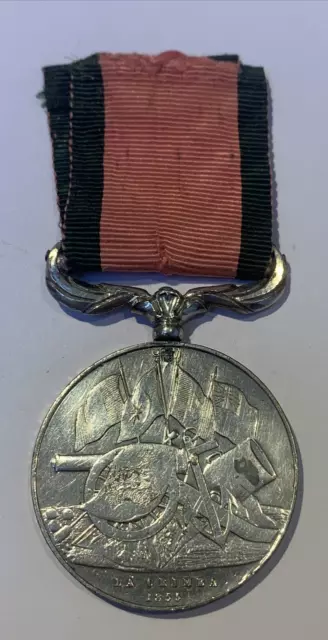 Turkish Crimean War Medal - Alcorn 79th Cameron Highlanders Portobello Edinburgh