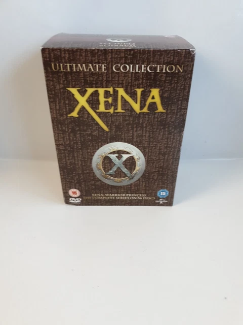 Xena, the warrior princess : complete series 1-6 DVD boxset 36 Discs.