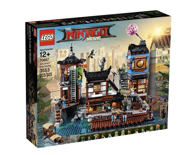LEGO NINJAGO MOVIE 70657 PORTO Di NINJAGO CITY- NEW EUR 549,00