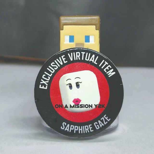 SAPPHIRE GAZE FACE Roblox Code Very Rare World Wide Sale