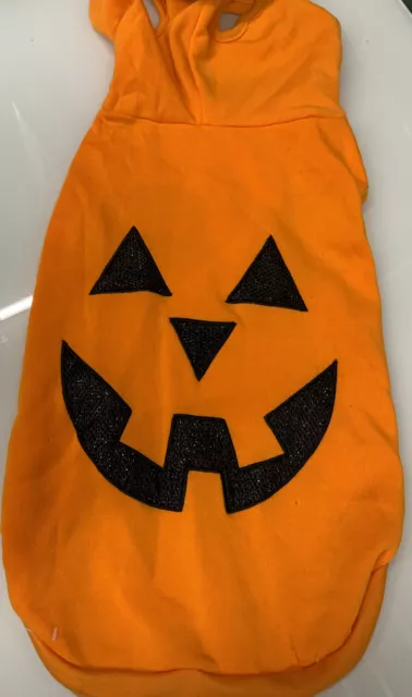 🧷  HYDE AND EEK HALLOWEEN PUMPKIN PET COSTUME MEDIUM, good👌