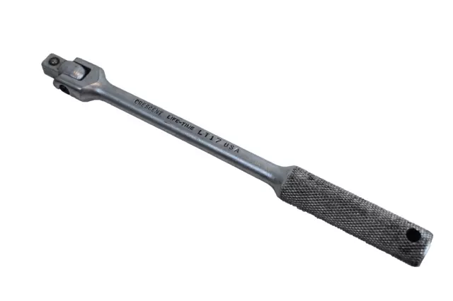 Crescent Tools LT17 8.5" Length Break Bar 3/8" Drive Knurled Handle USA