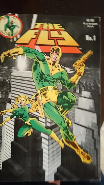 The Fly #1 1983 Red Circle Comics Comic Book! Nice Rare Comic Kept In Plastic!