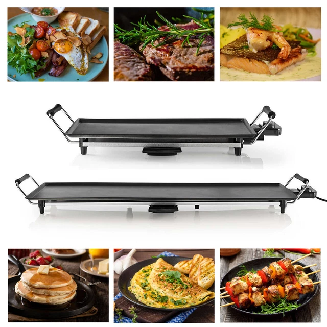 ELECTRIC TEPPANYAKI TABLE Top Grill Griddle BBQ Hot Plate Barbecue