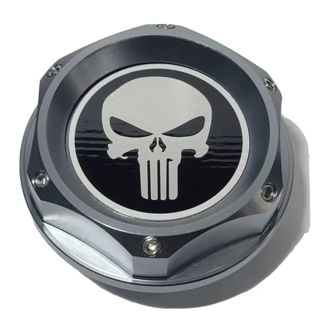 Gunmetal Engine Oil Cap The Punisher For Toyota 00-05 Lexus Is 300 Altezza Trd