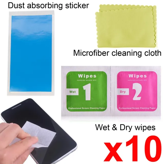 Camera lens optical screen protector cleaning cleaner wet dry wipes cloth dust