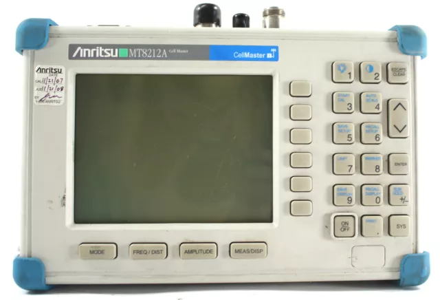 Anritsu MT8212A Cellule Maître 25MHz Pour 4GHz - Comme Est (Mauvais Écran )