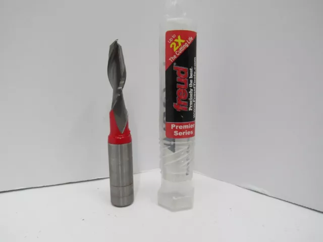 Freud 75-106 Carbide 3/8" Up Spiral Solid Carbide 1/2" Shank Router Bit