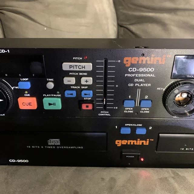 GEMINI CD9500 AND Gemini Dual Cd PLAYER Used EUR 120,36 PicClick FR