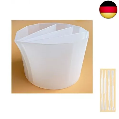 In Shine Farbtrenner Silikon Messbecher für Silikonformen Epoxidharz Zubehör W